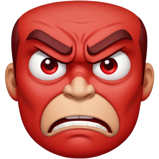 super angery emoji