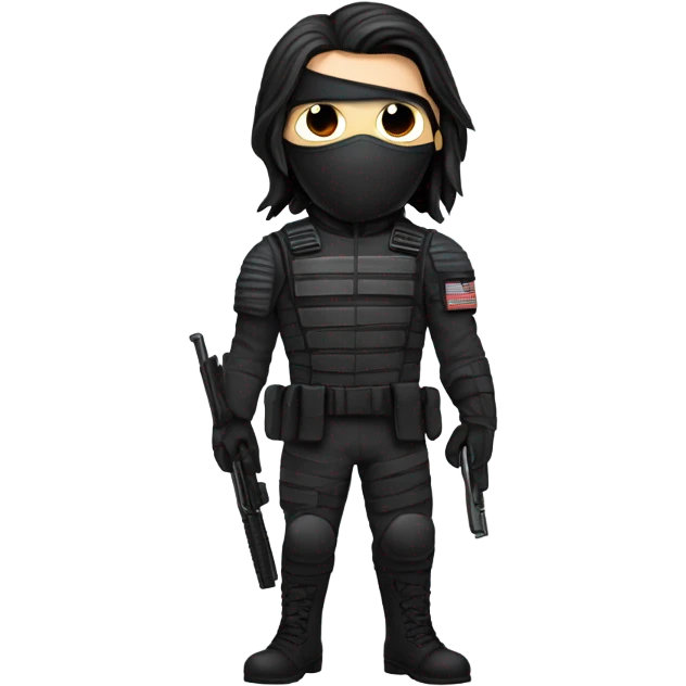 The winter soldier from marvel emoji