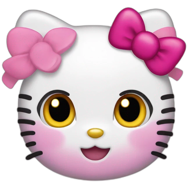 Hello Kitty emoji