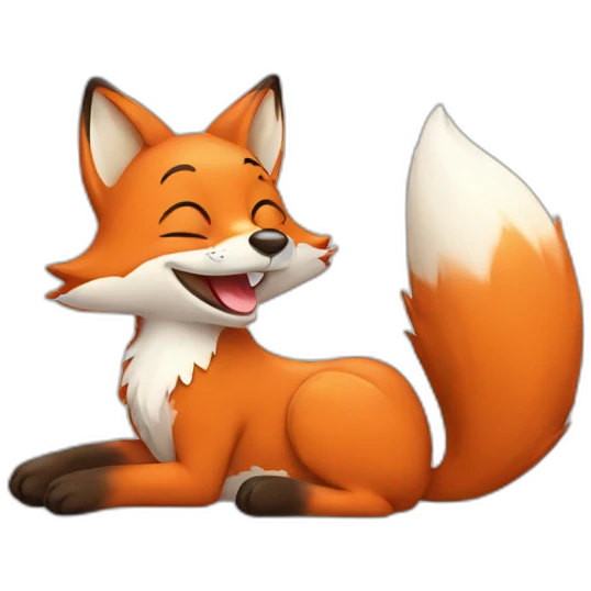 Happy fox emoji