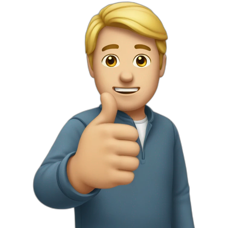 thumbs-on-thumbs emoji