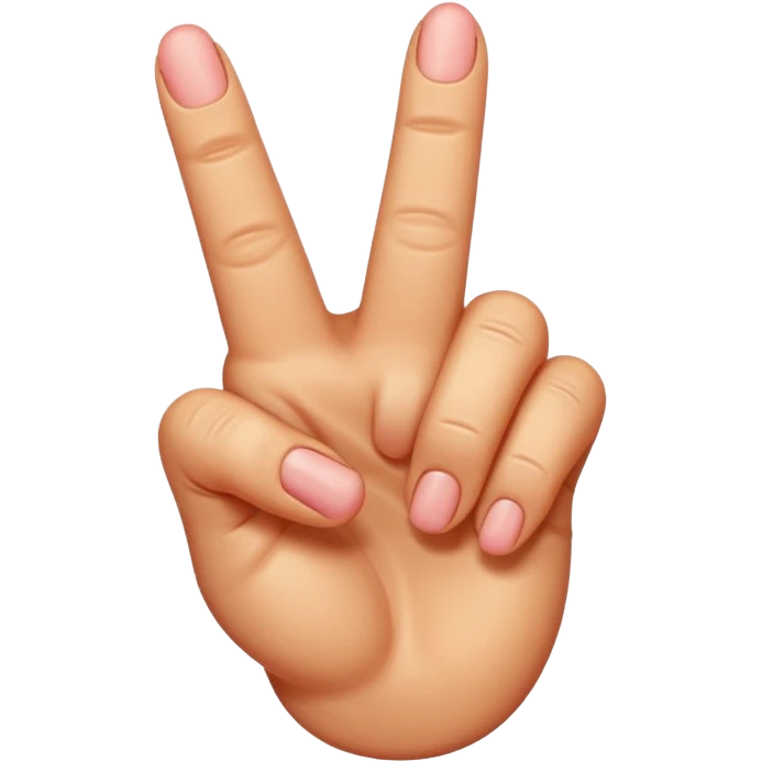 Extra large middle finger emoji