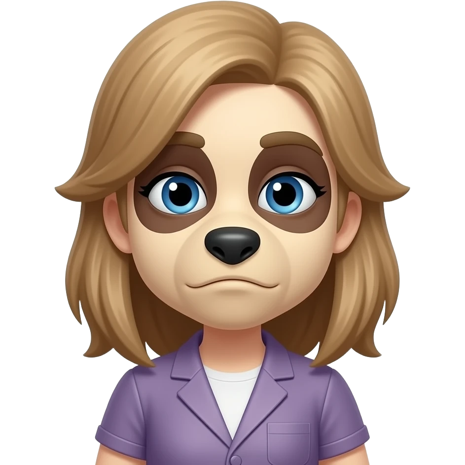 Huggy wuggy from poppy playtime emoji