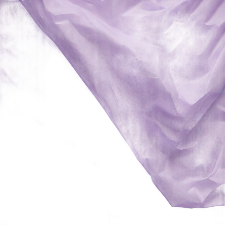 Light purple Tissue paper emoji