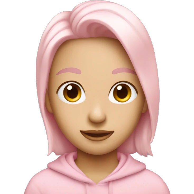Light pink emoji