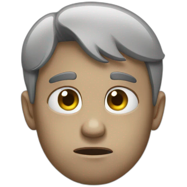 triste emoji