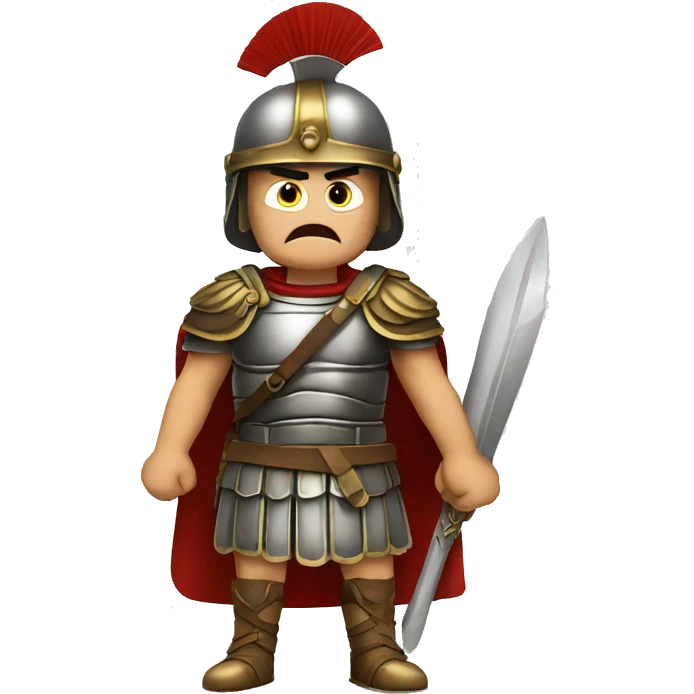 roman soldier angry emoji