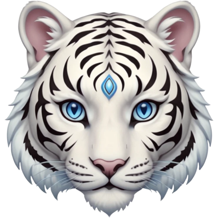 Female white tiger khajiit leader of the umbral rose  emoji
