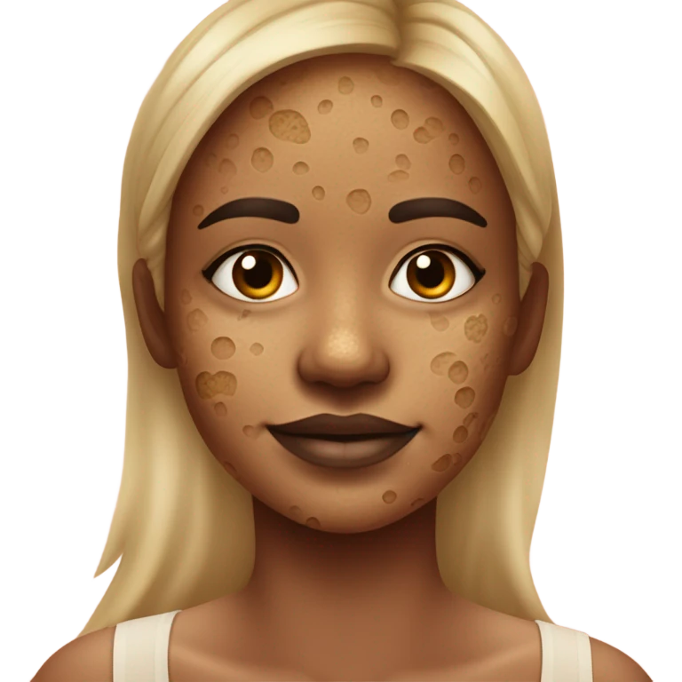 hyper pigmentation  emoji