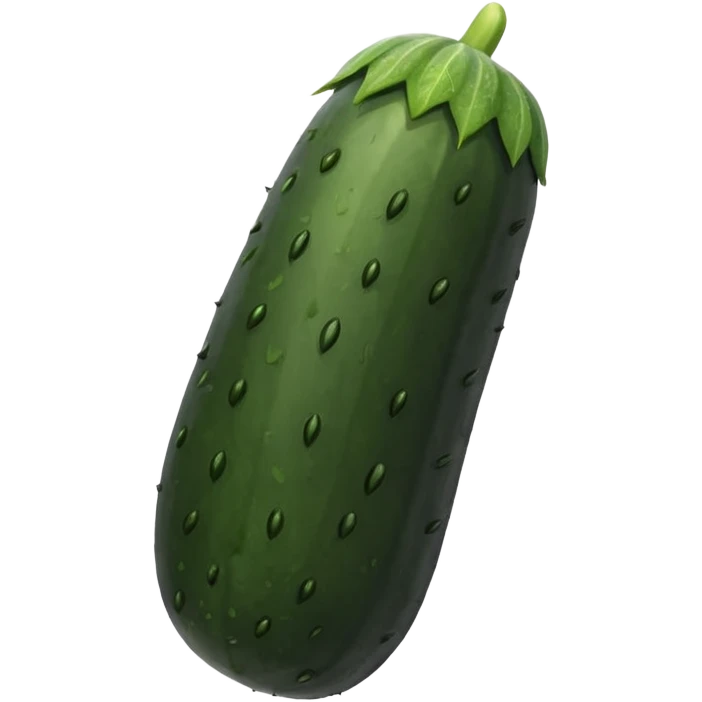 Pepino preto emoji