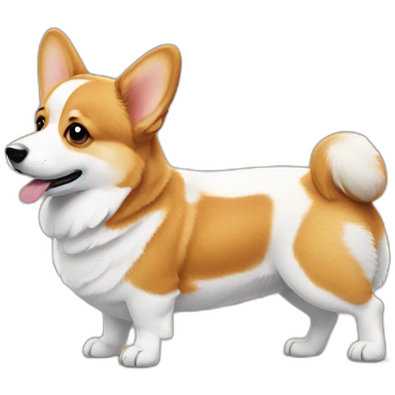 Corgi butt emoji