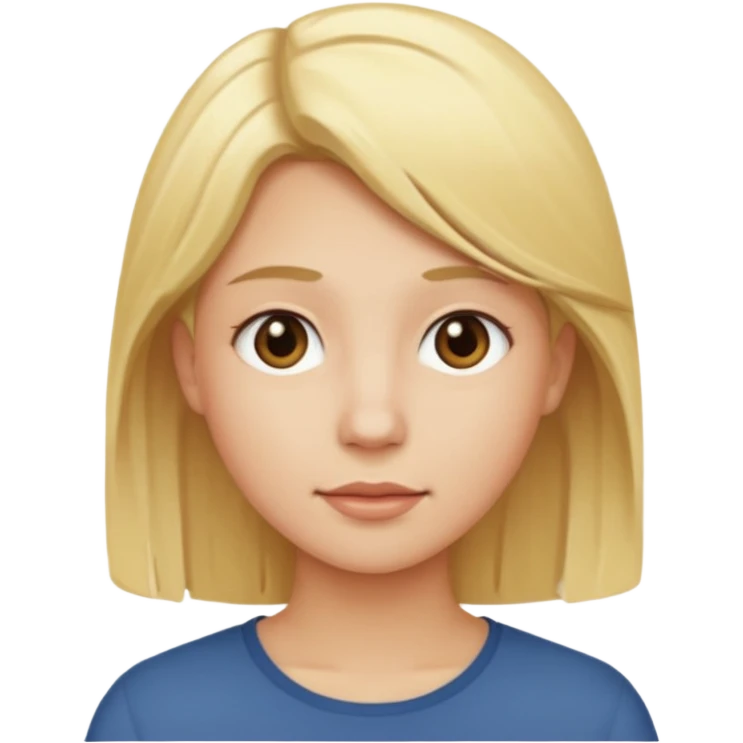 blonde hair emoji