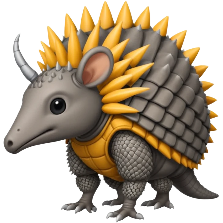 winged armadillo emoji