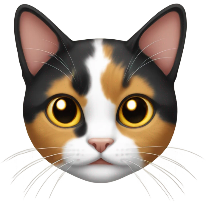 Calico cat emoji