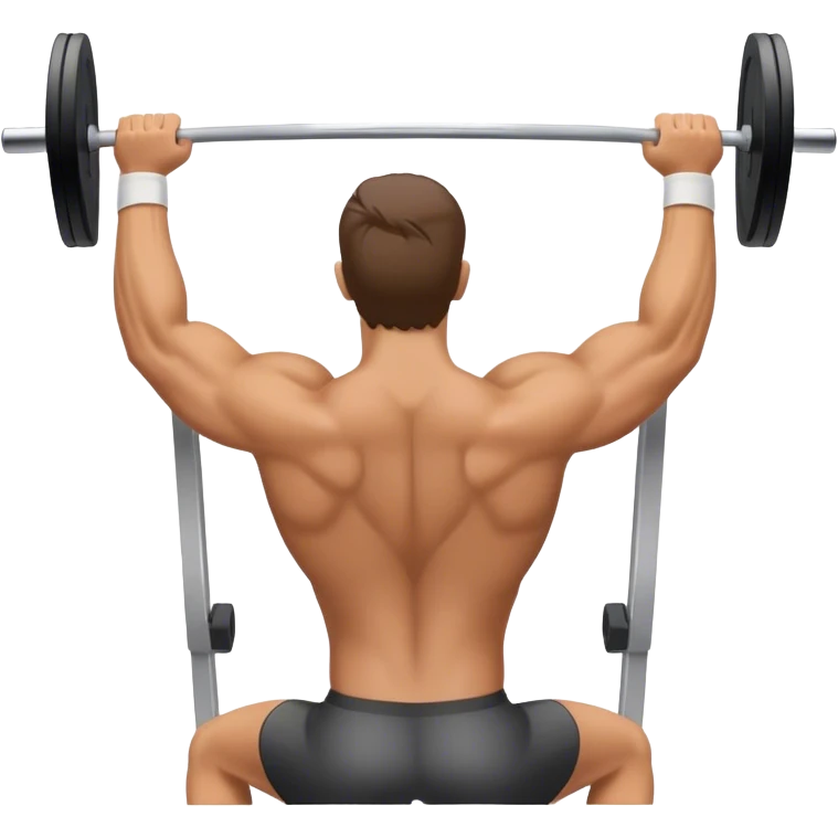 upper-back row exercise emoji