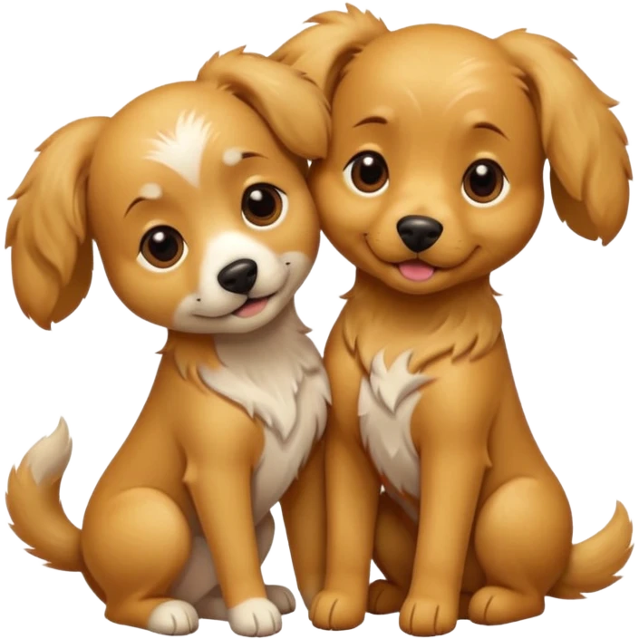 Dogs having sex emoji