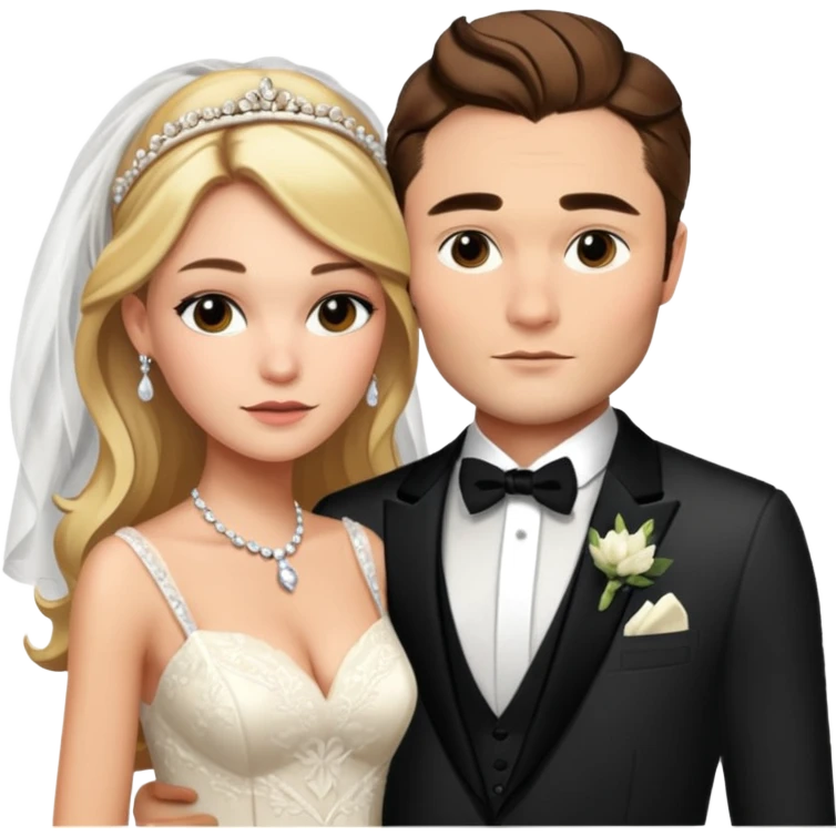 Serena van der Woodsen Marry with chuck bass emoji