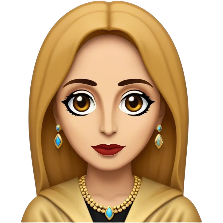 Cinematic Realistic Fairuz Pop Culture Emoji, featuring an iconic portrayal of the legendary singer rendered with vibrant textures and soulful, dynamic lighting. emoji