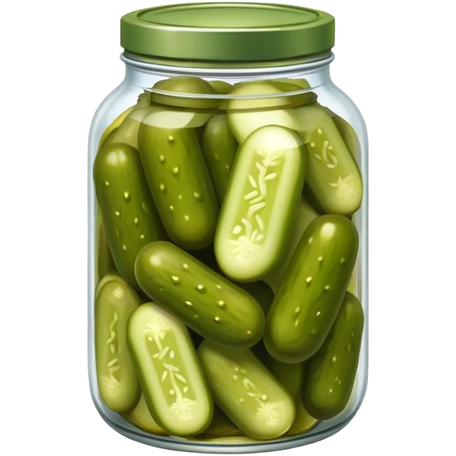 Canned pickles emoji