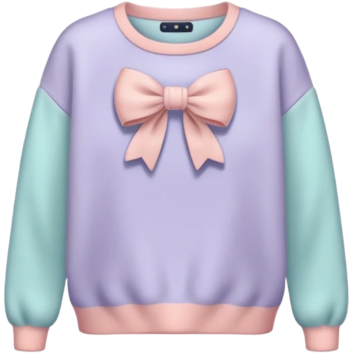 Cute and cozy with bows emoji