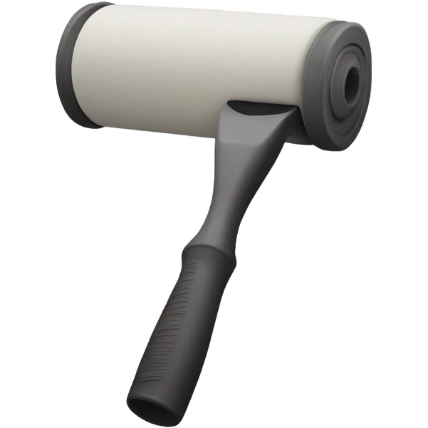 wall paint roller emoji