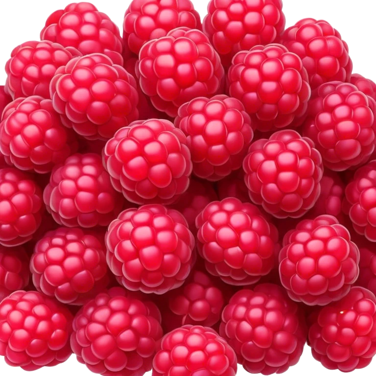 raspberries pile emoji