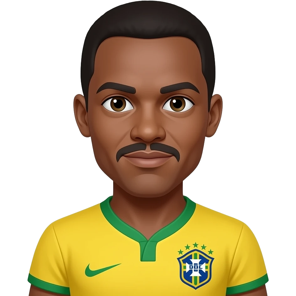 Pele in brazil jeresey emoji