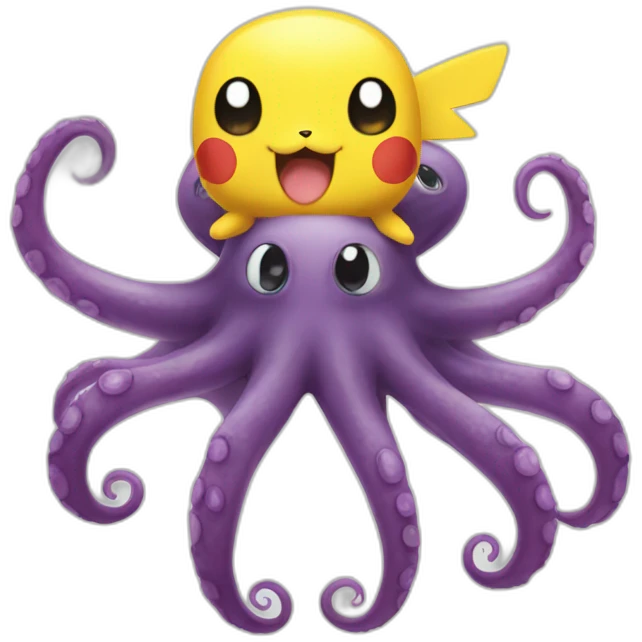 pikachu-octopus emoji