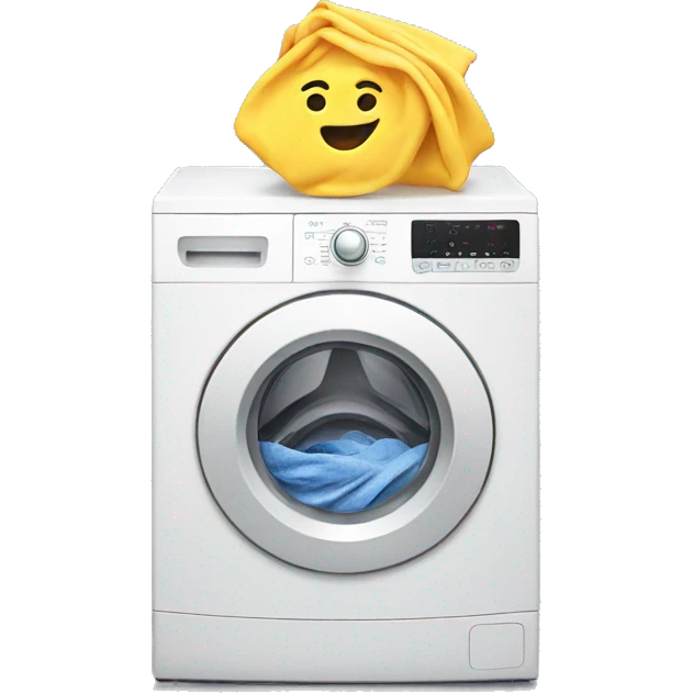 washing machine  emoji