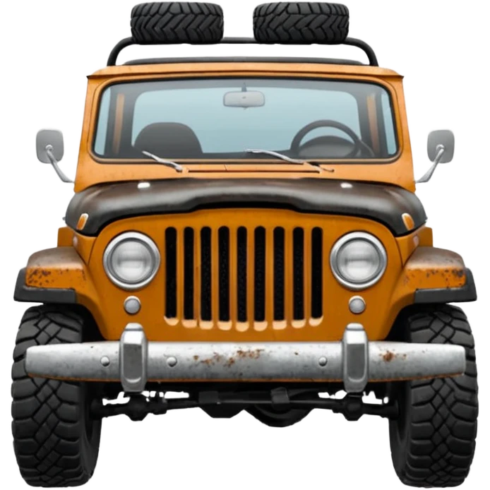 c101 jeepster commando without top with straight flat bonnet emoji