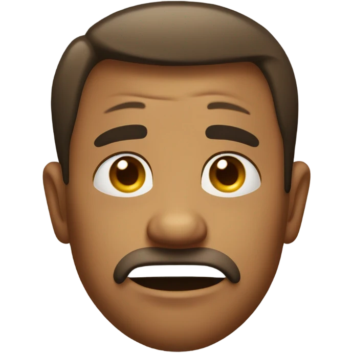 😮‍💨 emoji like this but showing more dissatisfaction  emoji