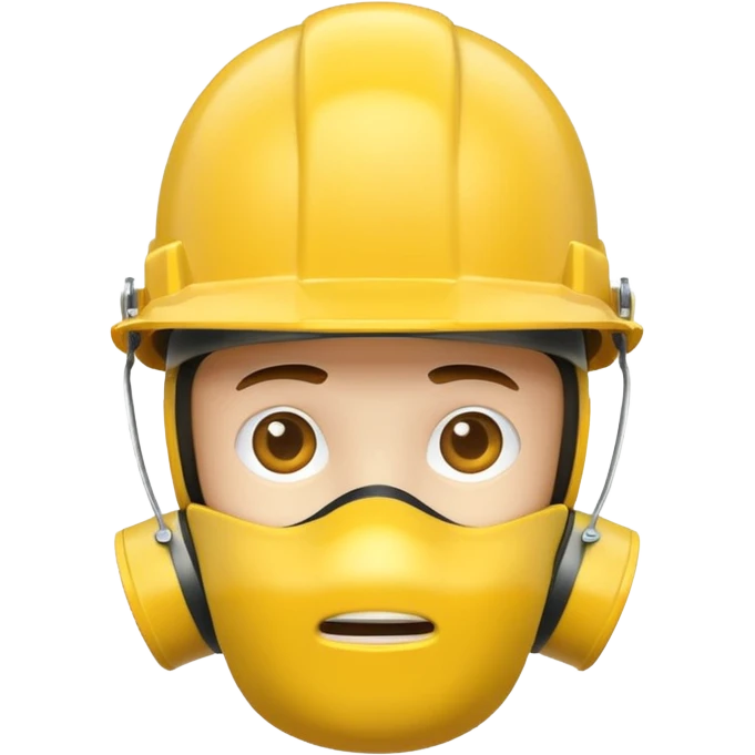 yellow worker's helmet emoji