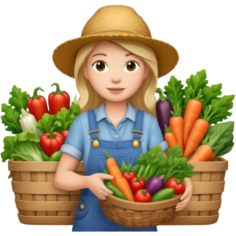 female farmer emoji