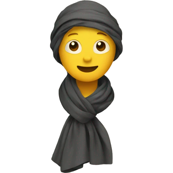 Folded scarfs  emoji