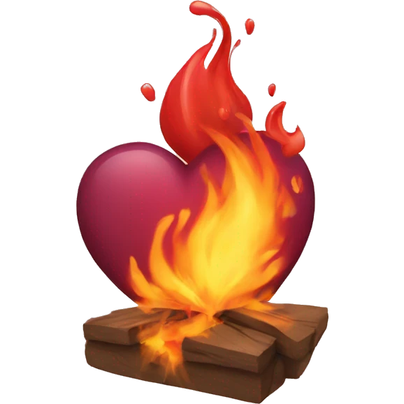 heart fire emoji