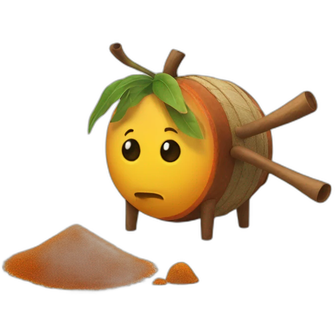 Escarabajo tomando mate emoji