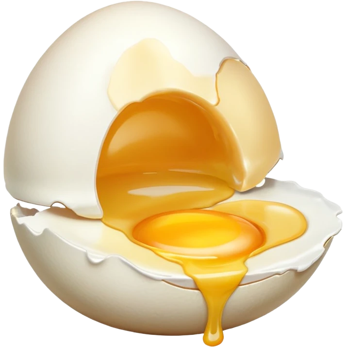 raw egg spilt  emoji