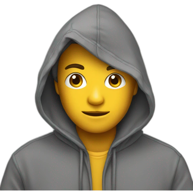 Hoodie emoji