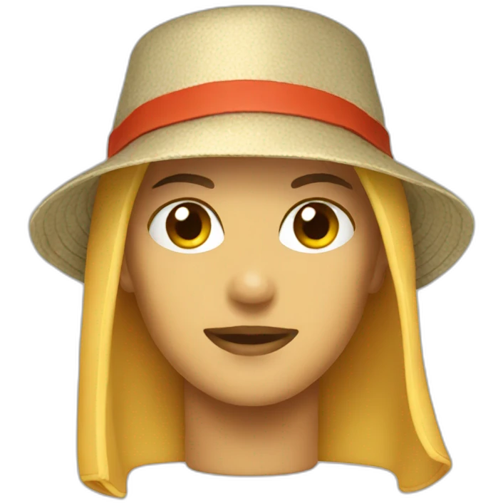 bucket hat emoji