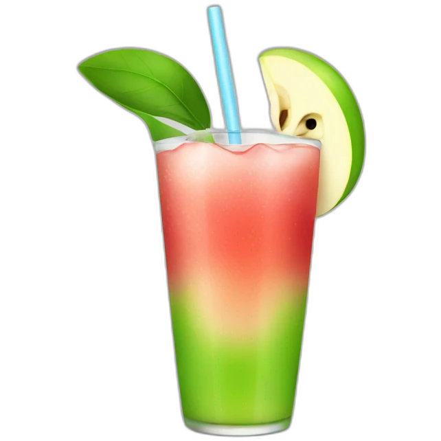 A2 apple drink emoji