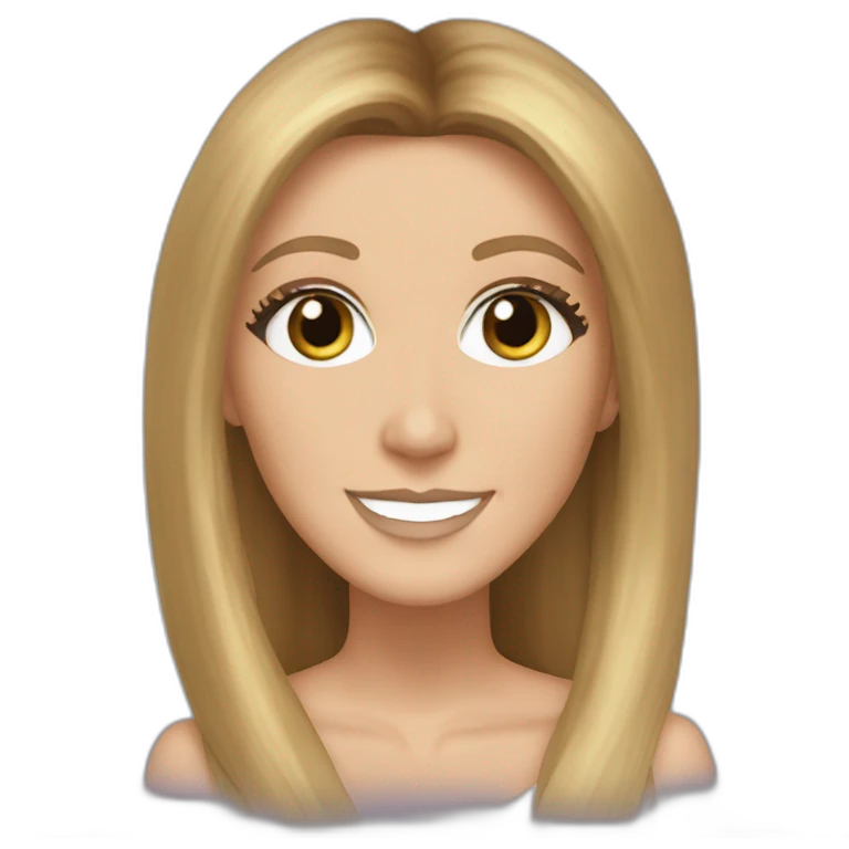 Céline Dion Say hello emoji