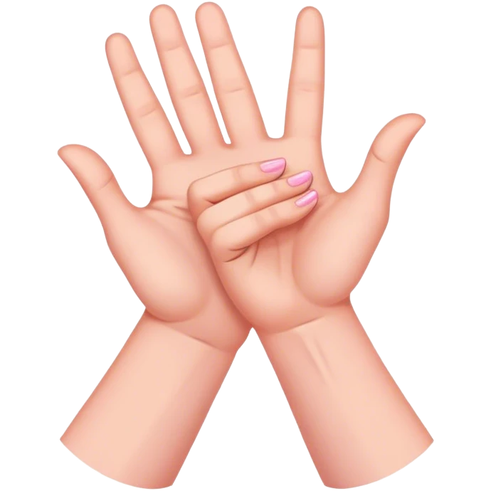 Pinky promise emoji