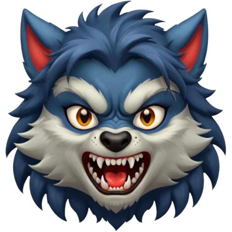 girl werewolf emoji