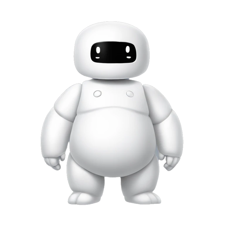Chibi baymax emoji