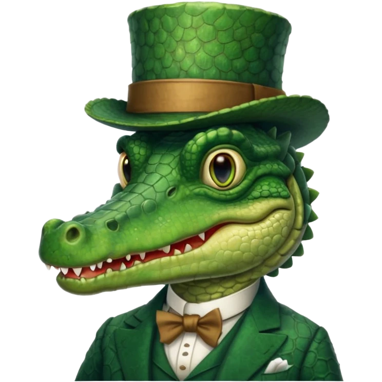 Sir corcodile emoji