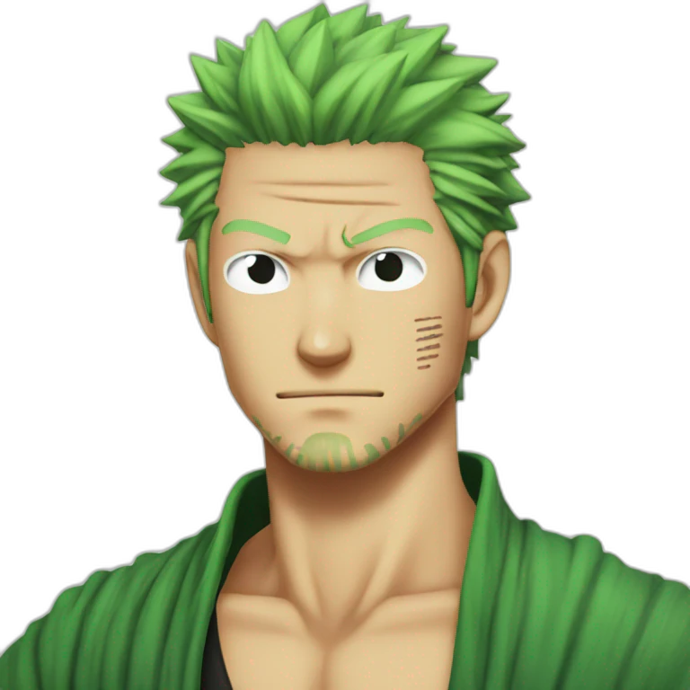 Zoro de one piece emoji