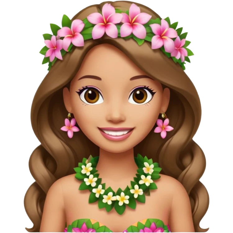 Polynesian Barbie emoji