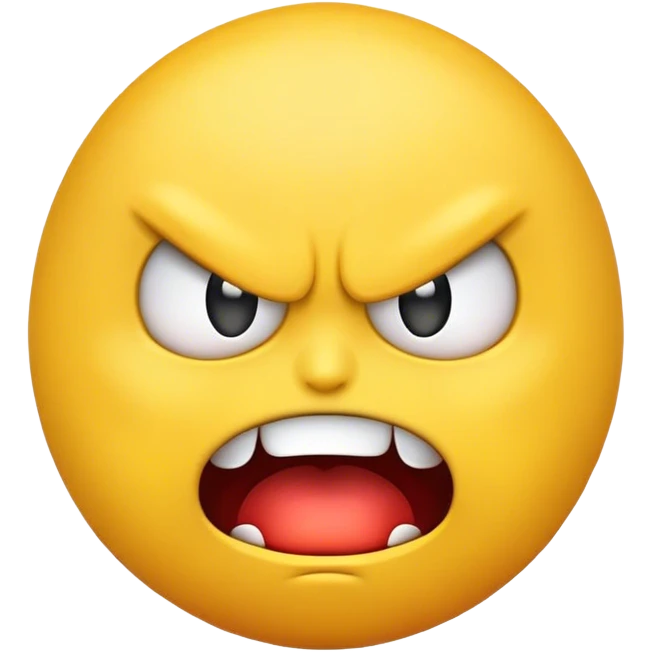 Furious emoji emoji