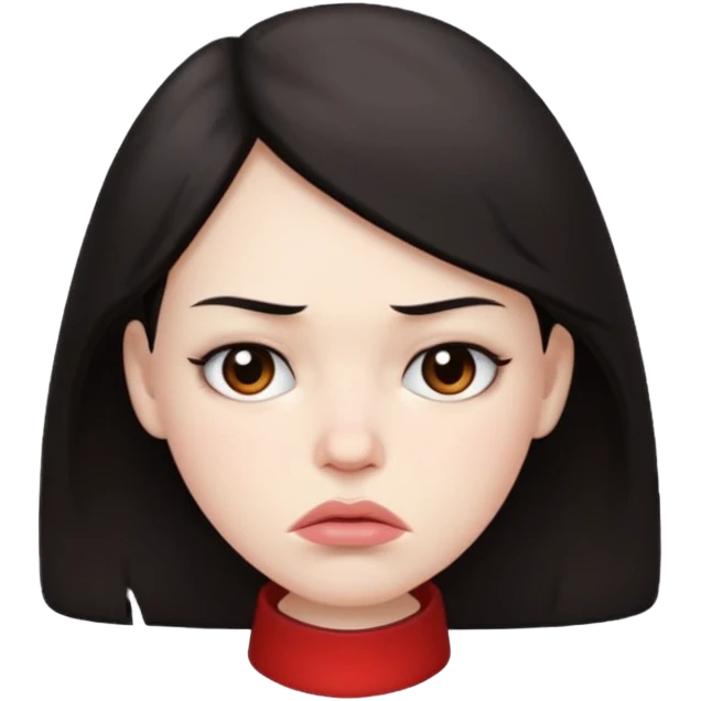 😗😒 emoji
