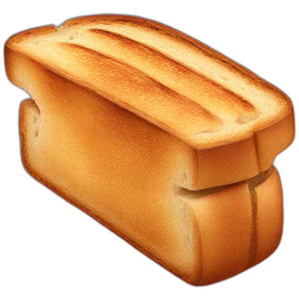toasted roasted bread emoji